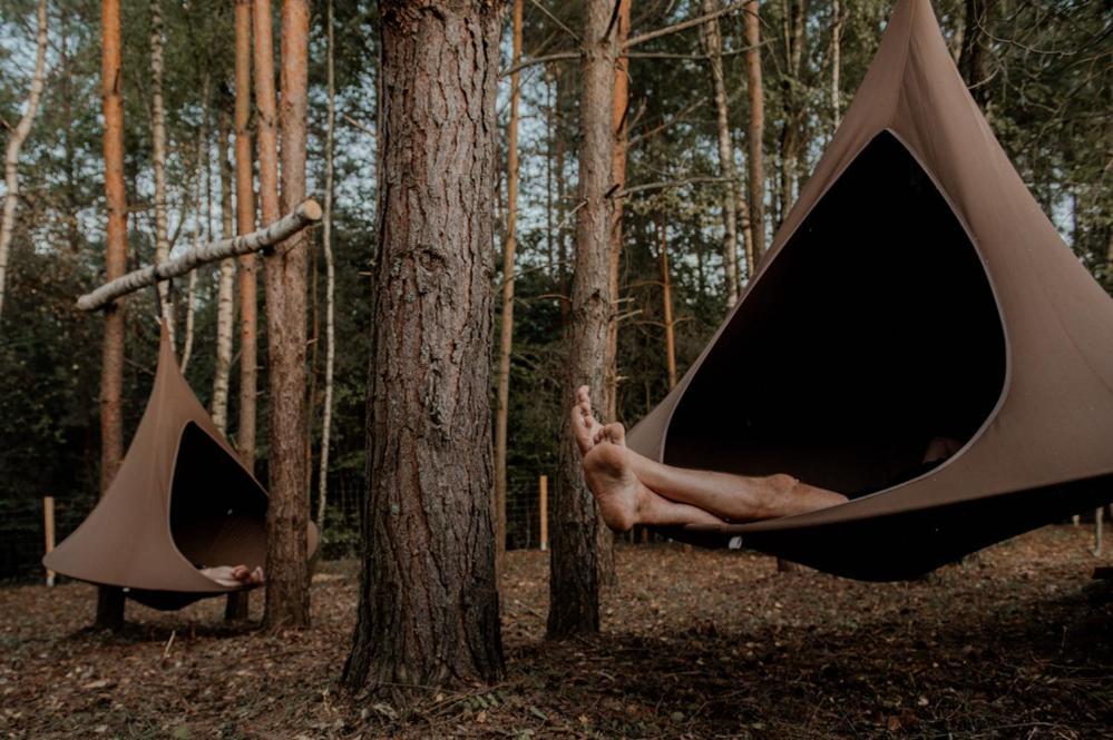 Jurty Z Widokiem, Prywatna Balia- Dzikolas Glamping Krasnobród Exterior foto
