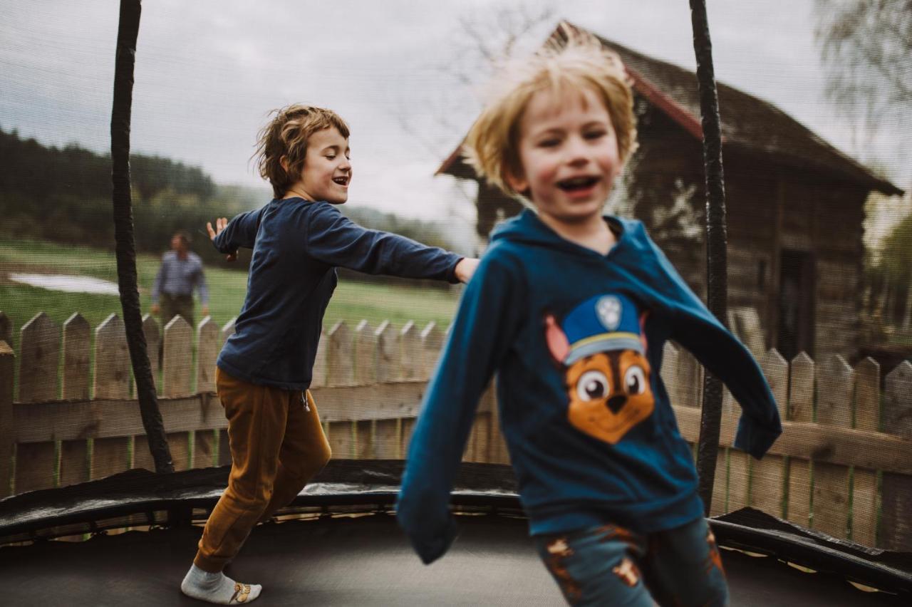 Jurty Z Widokiem, Prywatna Balia- Dzikolas Glamping Krasnobród Exterior foto