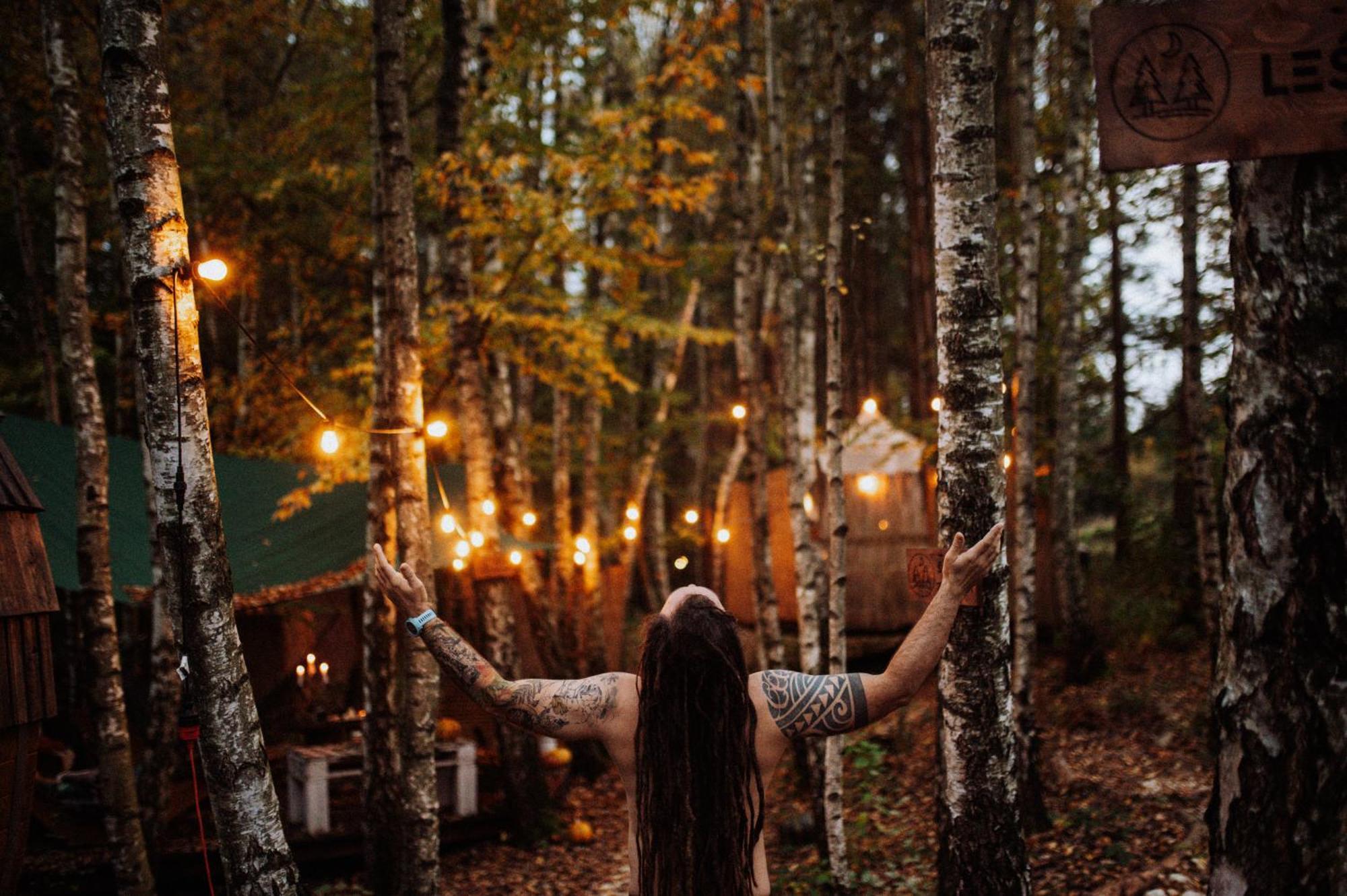 Jurty Z Widokiem, Prywatna Balia- Dzikolas Glamping Krasnobród Exterior foto